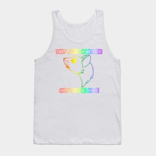 Not Just Another Rat In The Race (Rainbow Version) Tank Top